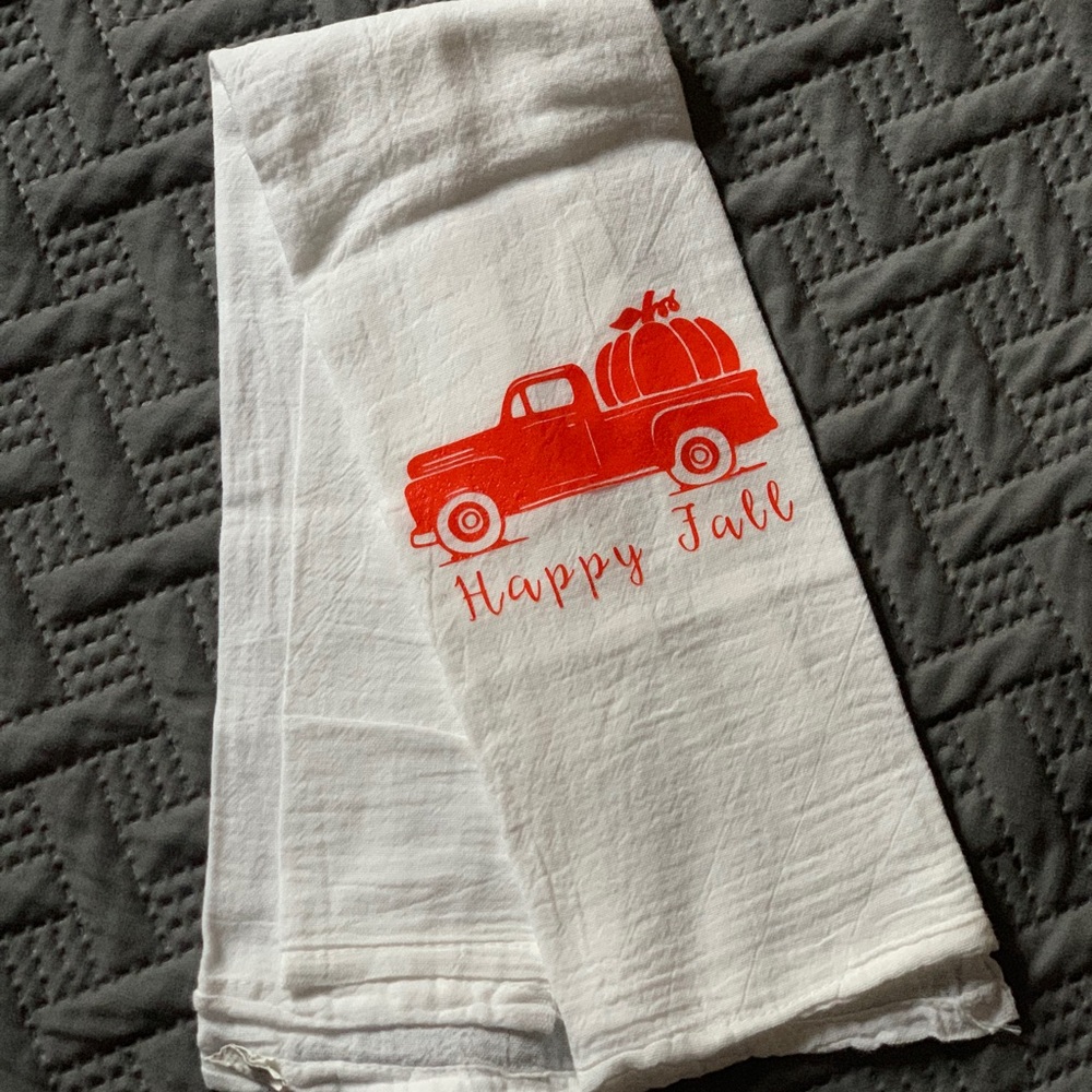 Fall truck towel